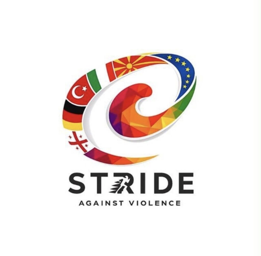 stride against violence logo